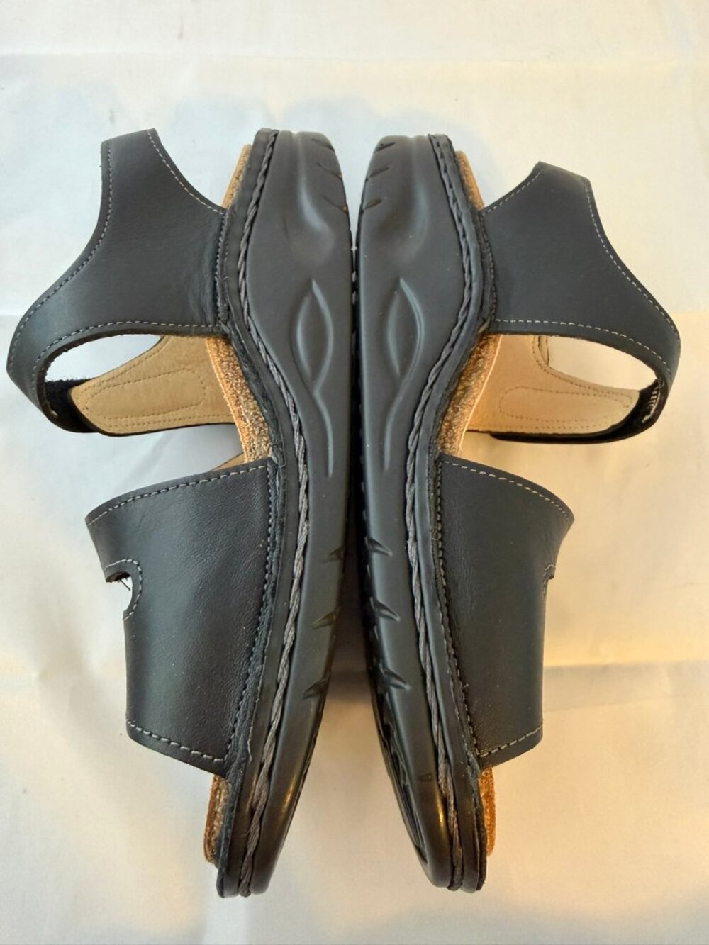 Finn Comfort Women's Tiberias Sandal - Black Nappa Women Size 36 (6 US) NIB - Picture 3 of 7